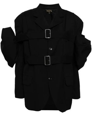 Comme des Garçons Blazer Con Inserto Rimovibile - Nero