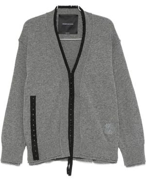 FEDERICO CINA Gerafeld Vest - Grijs