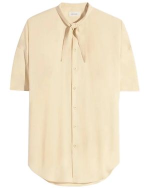 Lemaire Foulard Short-Sleeve Shirt - White