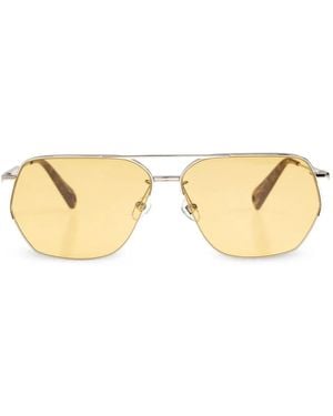 Jacquemus Logo-Engraved Sunglasses - Natural