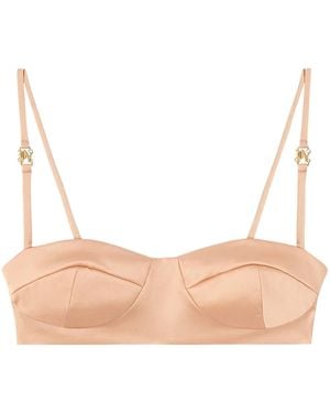 Palm Angels Balconette Bh - Naturel