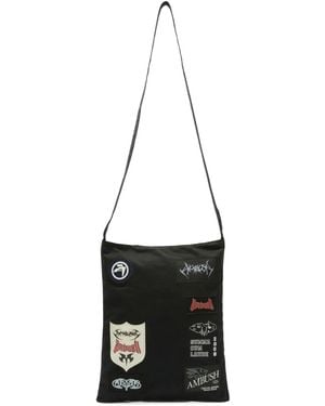 Ambush Schultertasche Mit Logo-Patchwork - Weiß