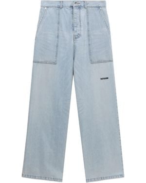 we11done Jeans Con Tasche - Blu