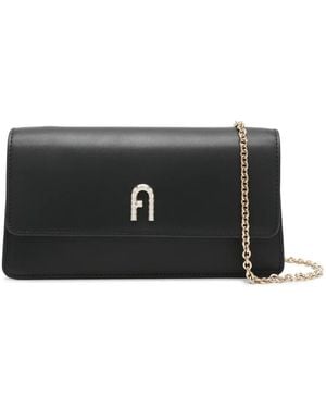 Furla Diamante クラッチバッグ ミニ - ブラック