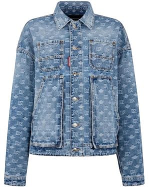 DSquared² Jean Denim Jackets - Blue