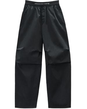Alexander Wang ミッドライズ パンツ - ブルー