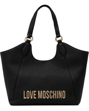 Love Moschino ロゴ ハンドバッグ - ブラック