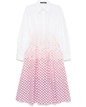 Karl Lagerfeld Degraded Shirt Dress - Pink