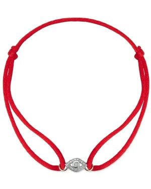 Mateo 14Kt Goldarmband Mit Diamant - Rot