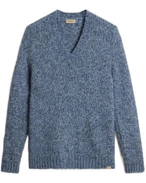 Woolrich Vネック セーター - ブルー