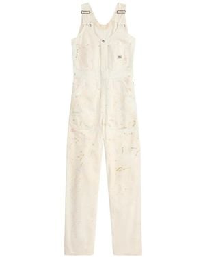 RRL Combinaison Sans Manches À Poches - Blanc