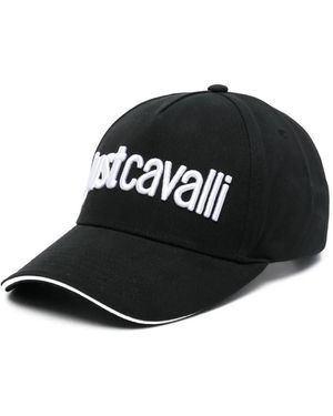 Just Cavalli ロゴ キャップ - ブラック