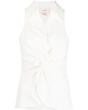 Cinq À Sept Mckenna Sleeveless Blouse - White
