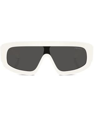 Prada Gafas De Sol Con Montura Oversize - Gris