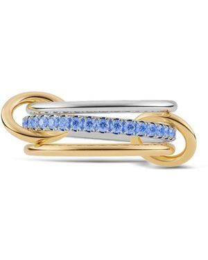 Spinelli Kilcollin 18K Sapphire Tigris Sg Ring - White