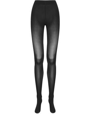 Maison Close Backless Tights - Black