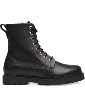 Birkenstock Highwood Mid Lace Combat Boots - Black