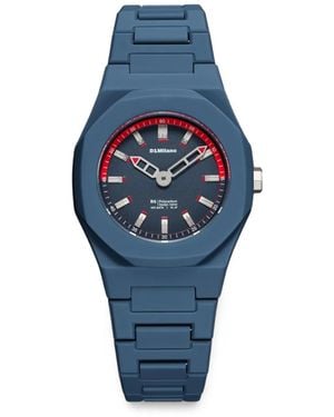 D1 Milano Neo Wave Polycarbon 32Mm Watch - Blue