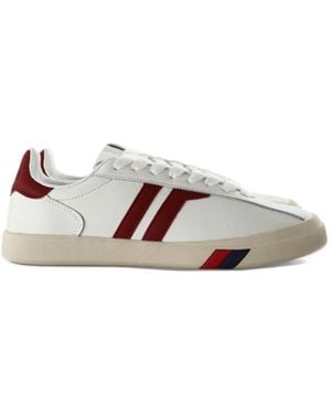Pro Keds Court Ace Leather Paneled Sneakers - White