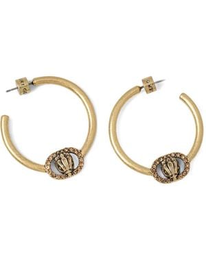 Kurt Geiger Chelsea Hoop Earrings - Natural