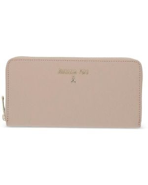 Patrizia Pepe Zipped Wallet - Natural