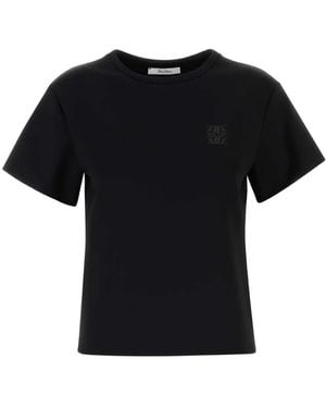 Max Mara Quagga Short-Sleeve T-Shirt - Black