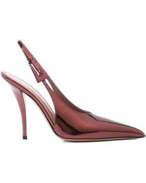 Paris Texas 105Mm Slingback Pointed-Toe Pumps - Pink
