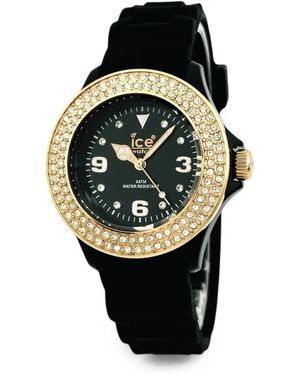 Ice-watch Logo-Detail 38Mm Watch - Black