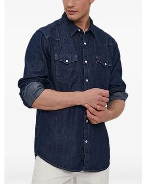 Levi's Buttoned Denim Shirt - Blue
