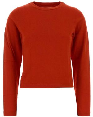 Extreme Cashmere T-Shirt À Manches Longues N°451 - Red