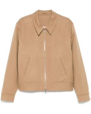 Officine Generale Matty Bomber Jacket - Natural