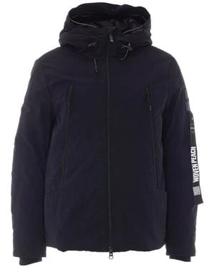 OUTHERE Veste À Patch Logo - Blue