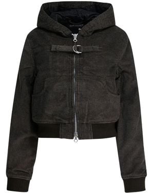 Our Legacy Hooded Buckle-Detail Jacket - Black