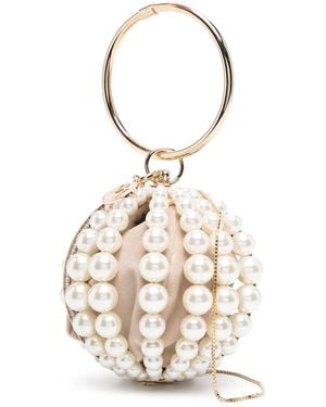 Rosantica Mini Billie Clutch Bag - White