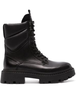 Ash Wings Studs Chelsea Boot - Black