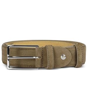 Doucal's Ceinture En Daim À Boucle - Multicolour