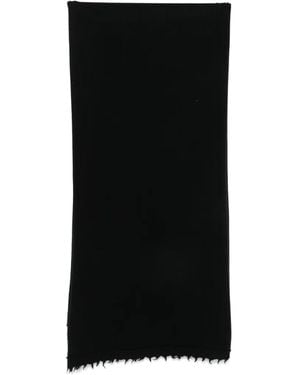 Rundholz Sciarpa Con Bordi Sfrangiati - Nero