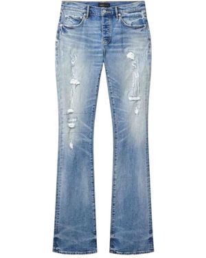 Purple Brand Cotton-Blend Jeans - Blue