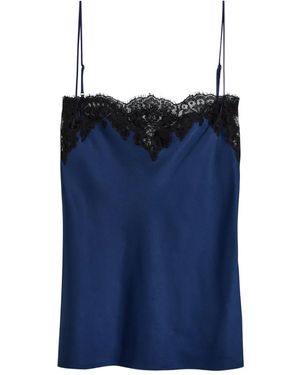 Stella McCartney Lace-Trim Top - Blue