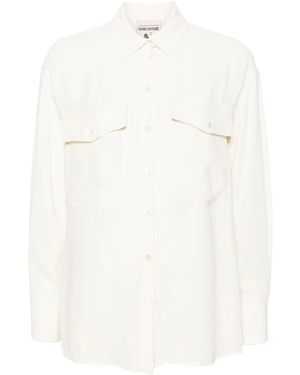 Semicouture Crepe Shirt - White