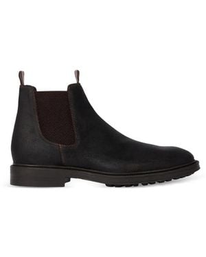 Paul Smith Dark 'Sidney' Chelsea Boots - Black