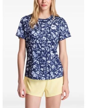 Saysky Flower Combat T-Shirt - Blue