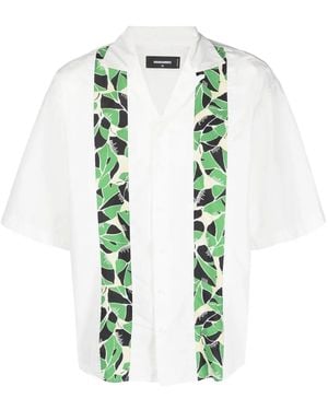 DSquared² Bowling Dropped Shoulder Shirt - White