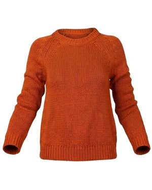 Valentino Garavani Open-Back Tie Jumper - Orange