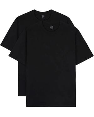 Brain Dead Easy T-Shirts (Pack Of Two) - Black