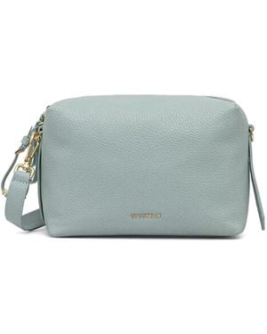 Coccinelle Small Nory Zip-Fastening Cross Body Bag - Grey