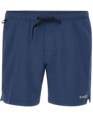 Sundek Short De Bain Boardshort Firebird - Blue