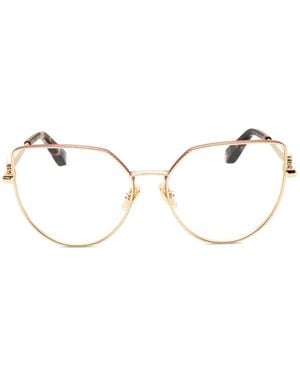Roberto Cavalli Klassische Cat-Eye-Brille - Natur