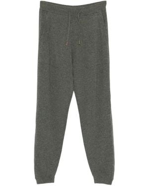 Bompard Drawstring-Fastening Track Trousers - Grey