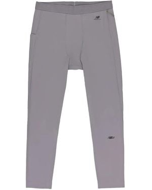 Aimé Leon Dore Leggings Con Stampa Logo - Grigio